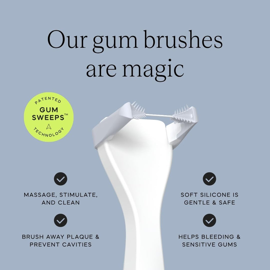 Black and White Reusable Floss Pick 2-Pack M547084