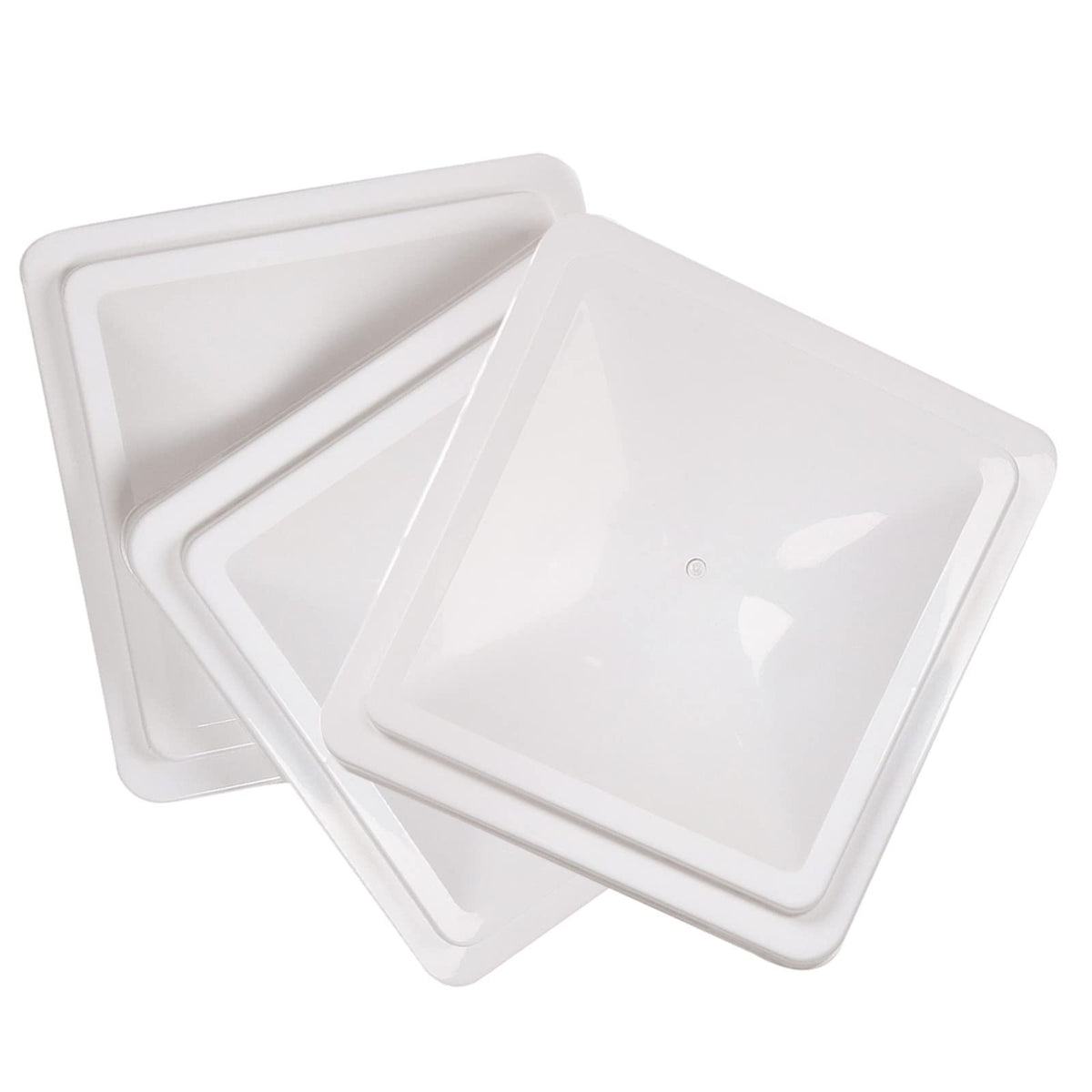 4 Pack 14" White Roof Vent Cover H673