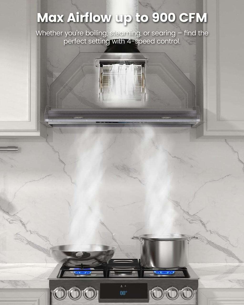 36 Inch 900 CFM Range Hood Insert S4315