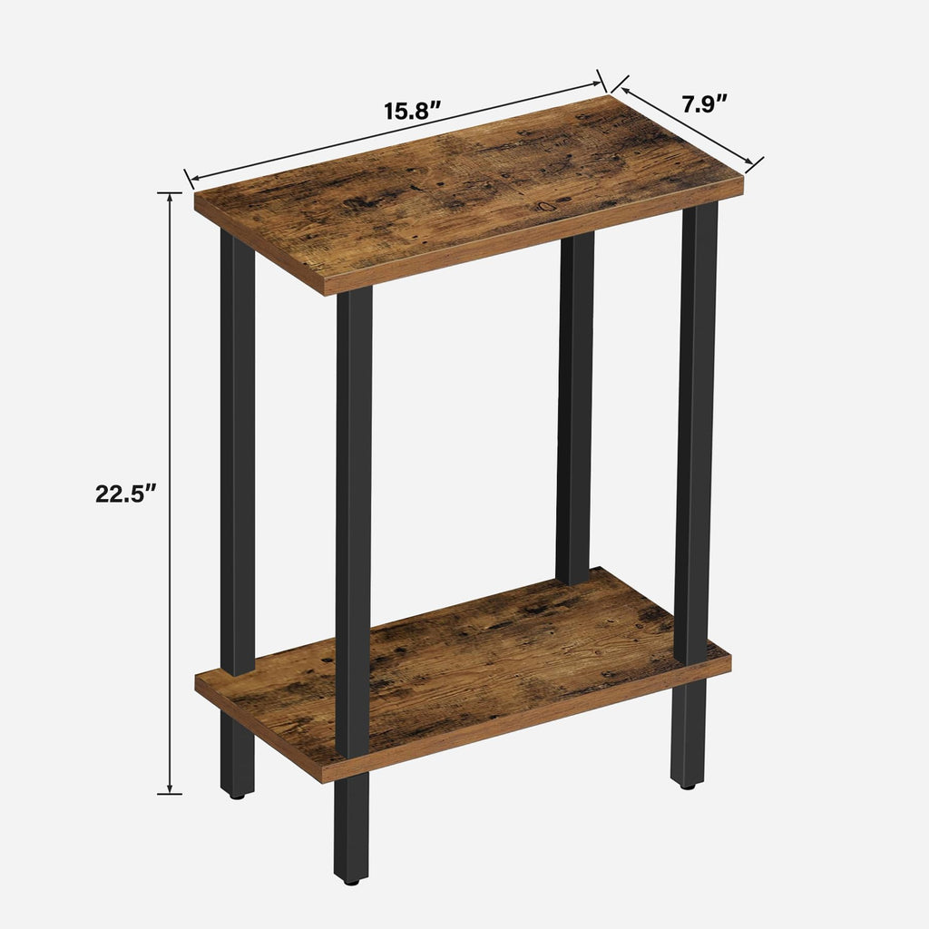 Narrow 2-Tier Side Table U73312