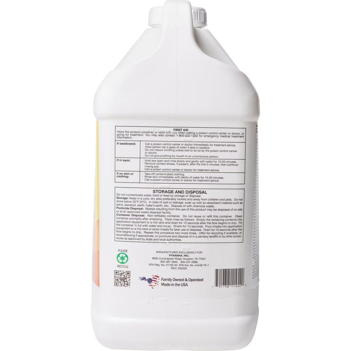 1-10 HPS Concentrate Refill 2.5 Gallon Automatic Spray Systems Fly Control V69150
