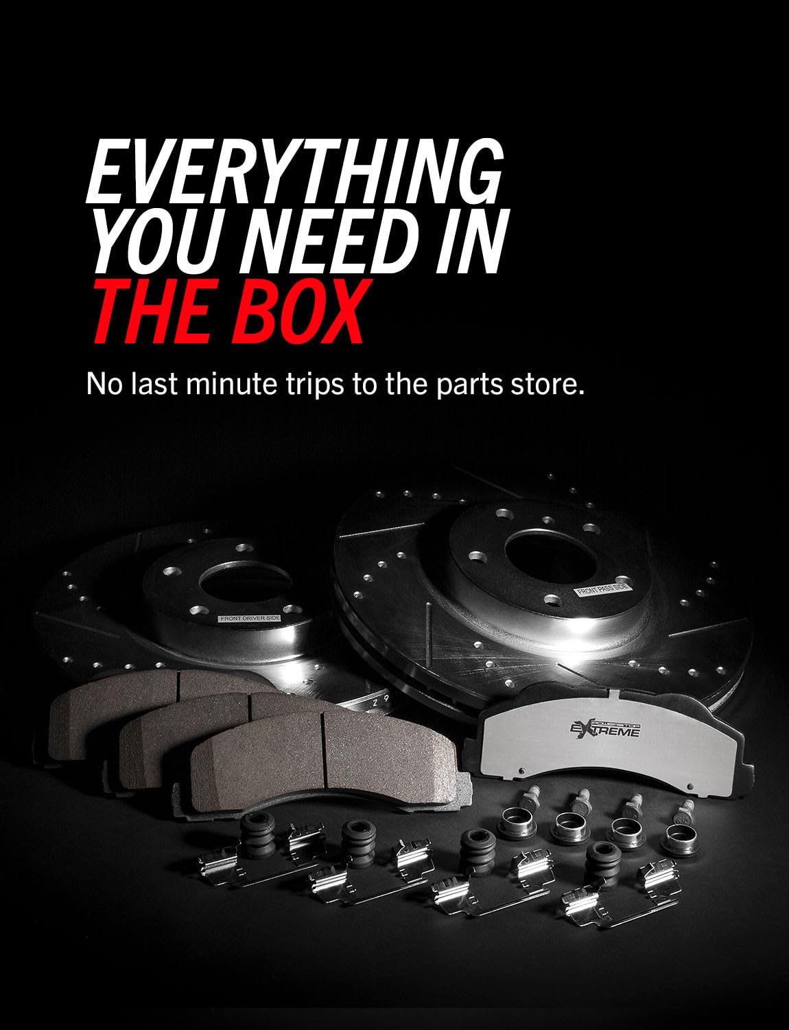 Front Brake Pad & Rotor Kit Q526803