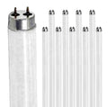 24 Inch 20W 2700K Warm White T9 Fluorescent Tube Light Bulb G13 Bi-Pin Base Pack of 10 V712