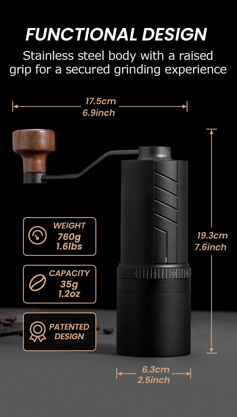 Manual Coffee Grinder with Travel Case N903671