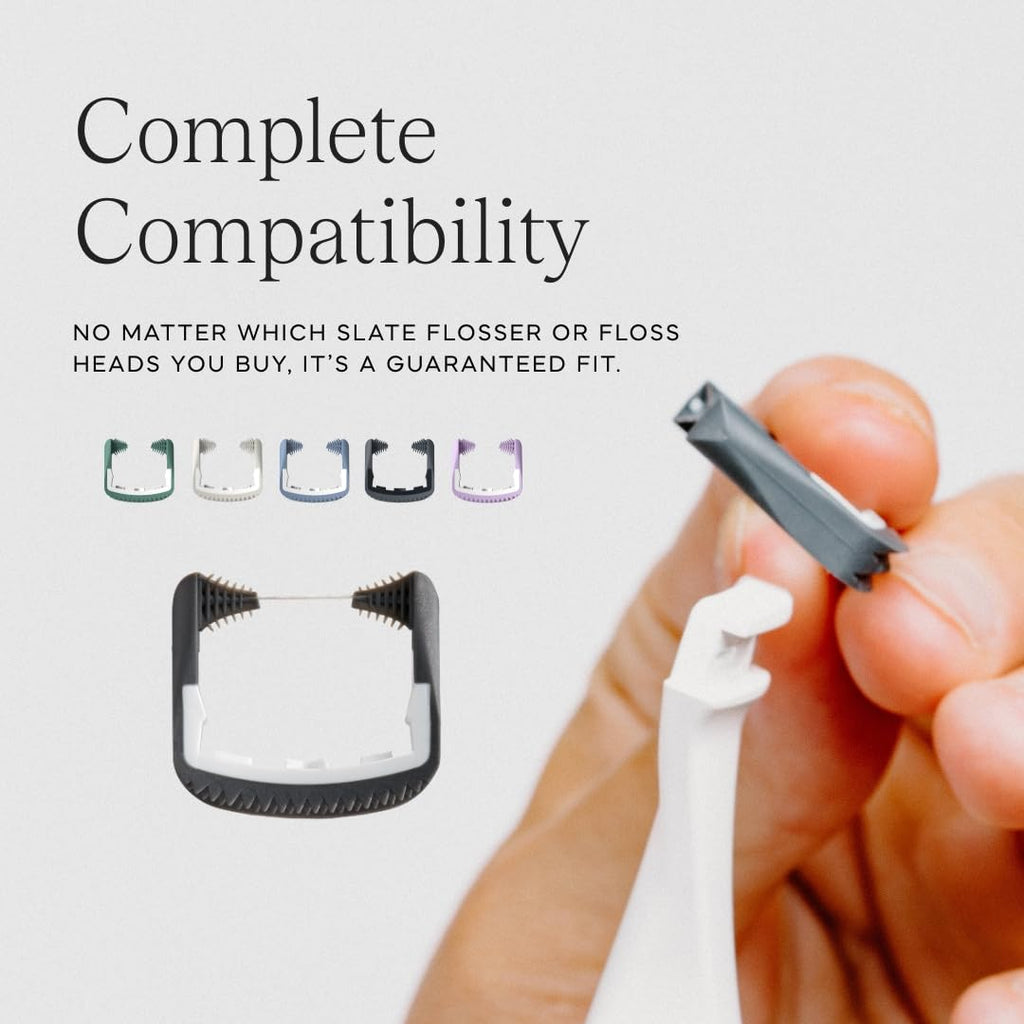 Black and White Reusable Floss Pick 2-Pack M547084