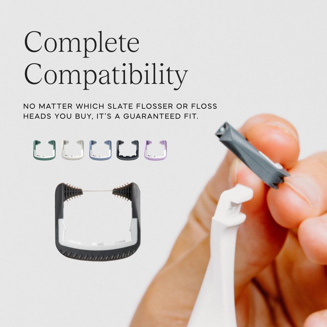 Black and White Reusable Floss Pick 2-Pack M547084