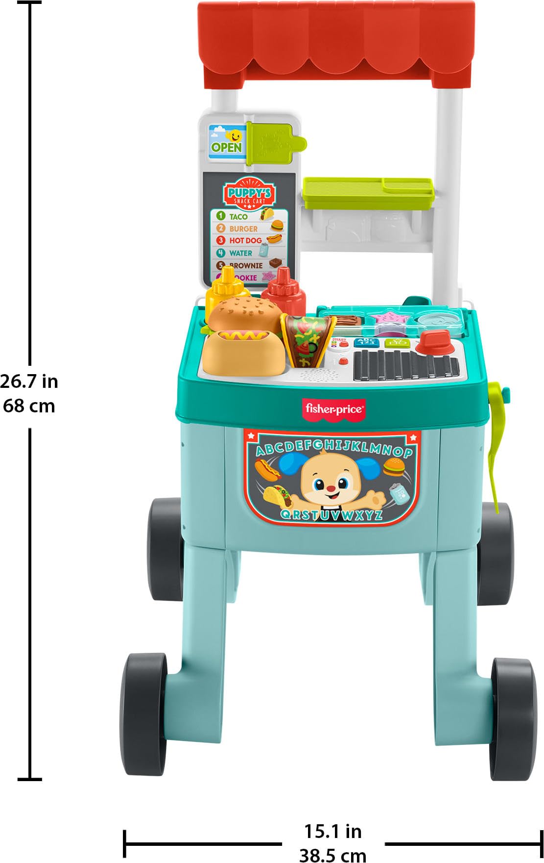 Baby Learning Toy 4-in-1 Walker with 14 Pieces Q285