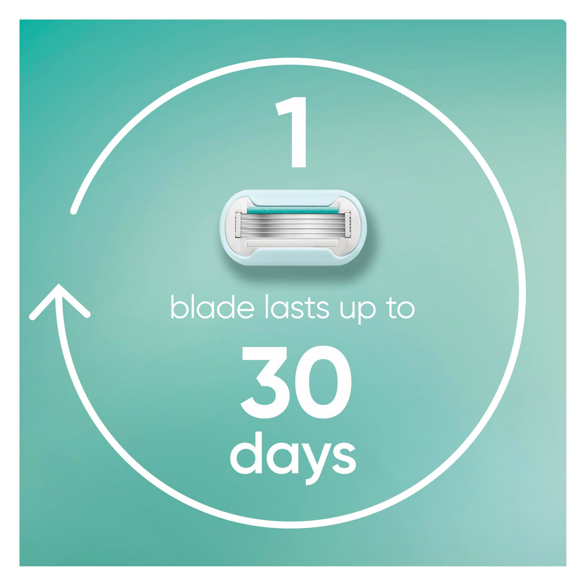 5 Count 5-Bladed Women's Razor Refills D697216