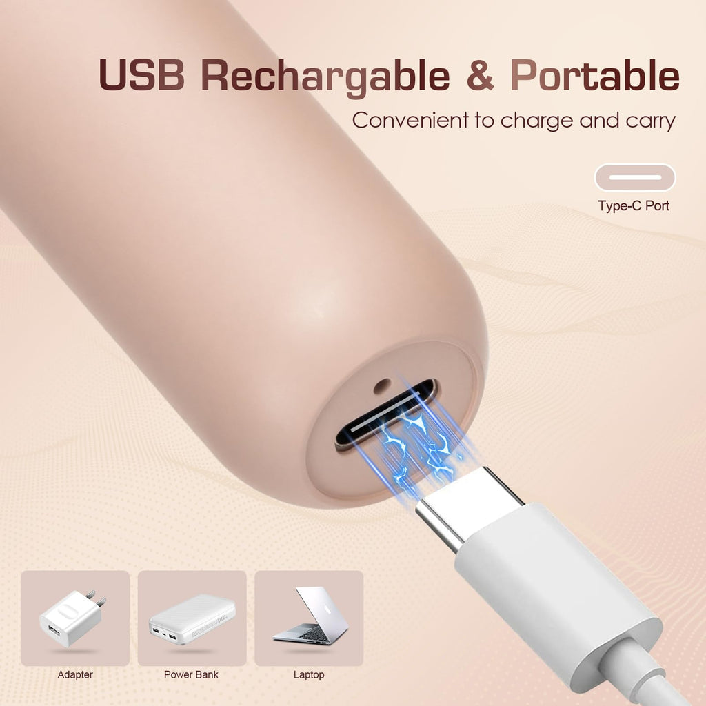 Women 2-in-1 Rechargeable Electric Shaver (Pink) C5286