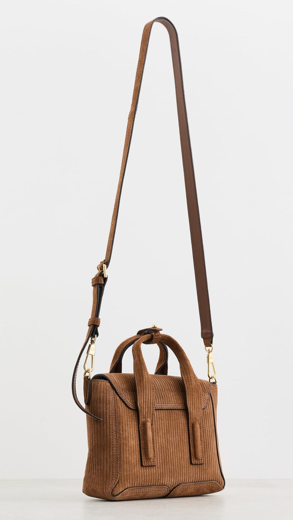 Embossed Suede Mini Crossbody Bag U3475
