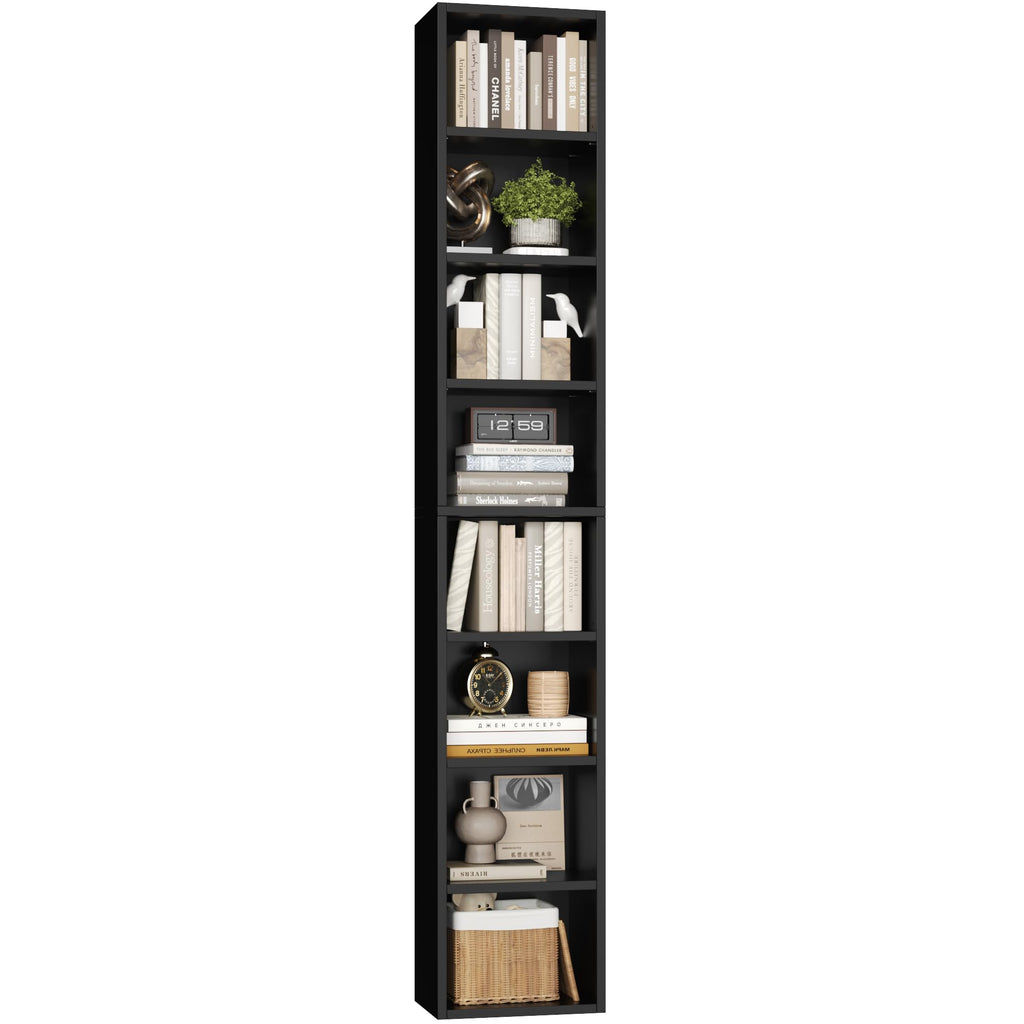 8-Tier Narrow Bookshelf D6816