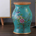 Ceramic Garden Stool Hand-Painted Drum Stool P815973