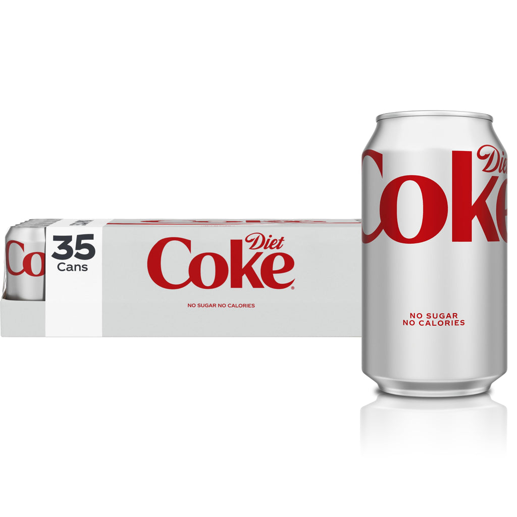 Diet Coke Soda Soft Drink, 12 fl oz, 35 Pack X9708