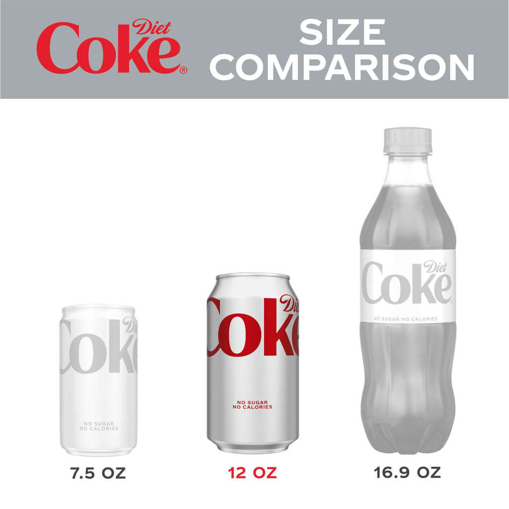 Diet Coke Soda Soft Drink, 12 fl oz, 35 Pack X9708