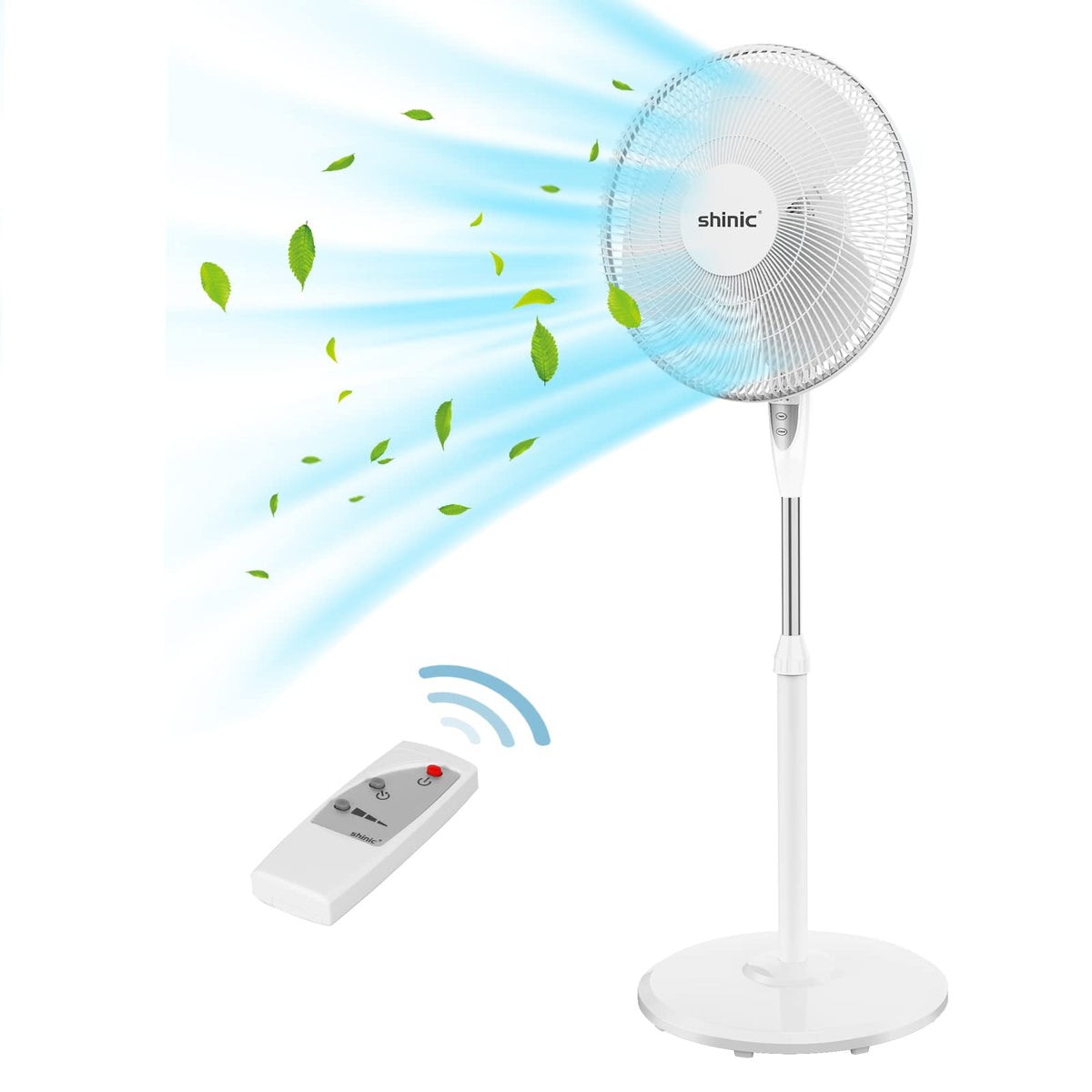 16'' Oscillating Pedestal Fan with Remote W1180