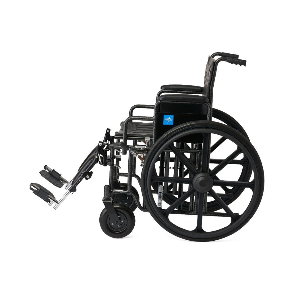 20" Bariatric Wheelchair with Elevating Leg Rests S883