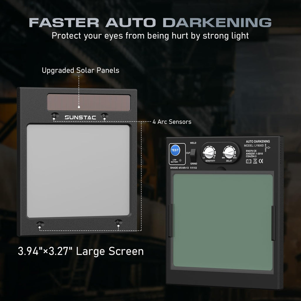 Auto-Darkening Welding Helmet I850832