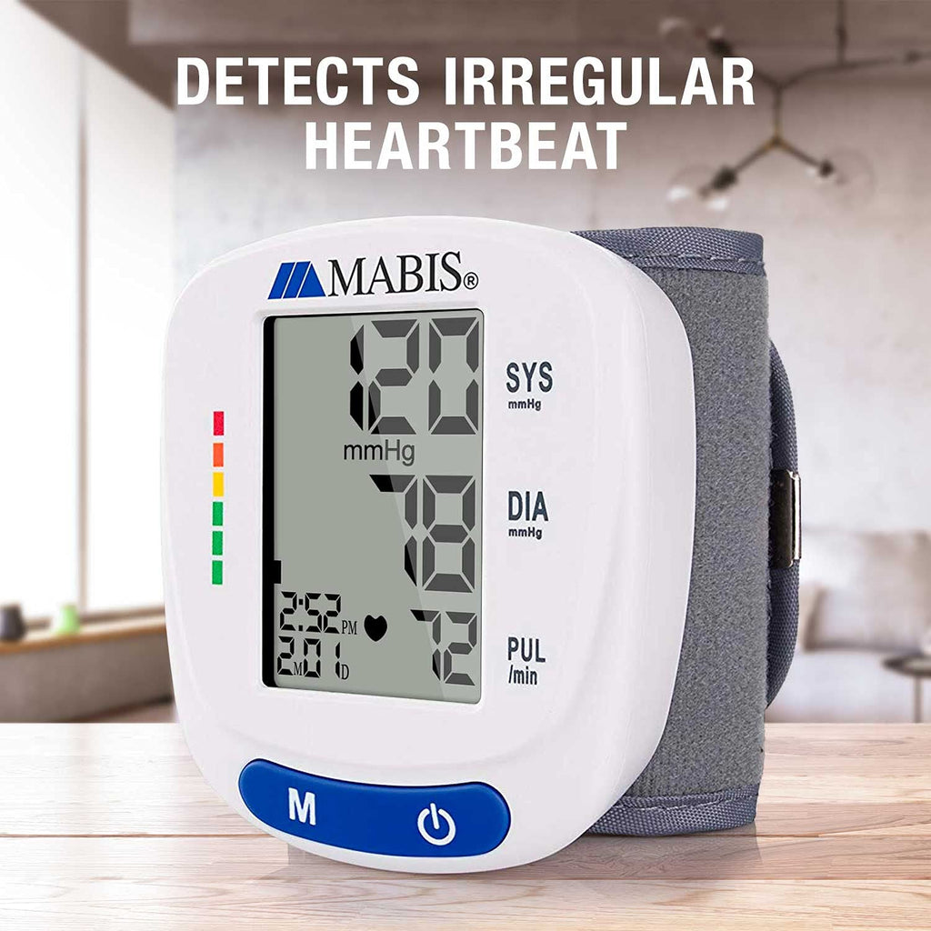 Digital Wrist Blood Pressure Monitor with Automatic Wrist Cuff V886