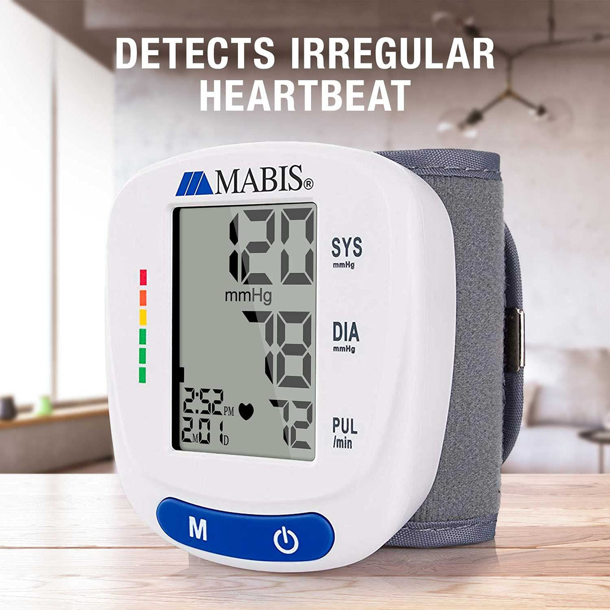 Digital Wrist Blood Pressure Monitor with Automatic Wrist Cuff V886