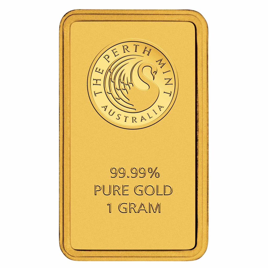 1 Gram Gold Bar with Assay I34316