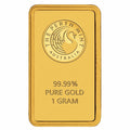 1 Gram Gold Bar with Assay I34316