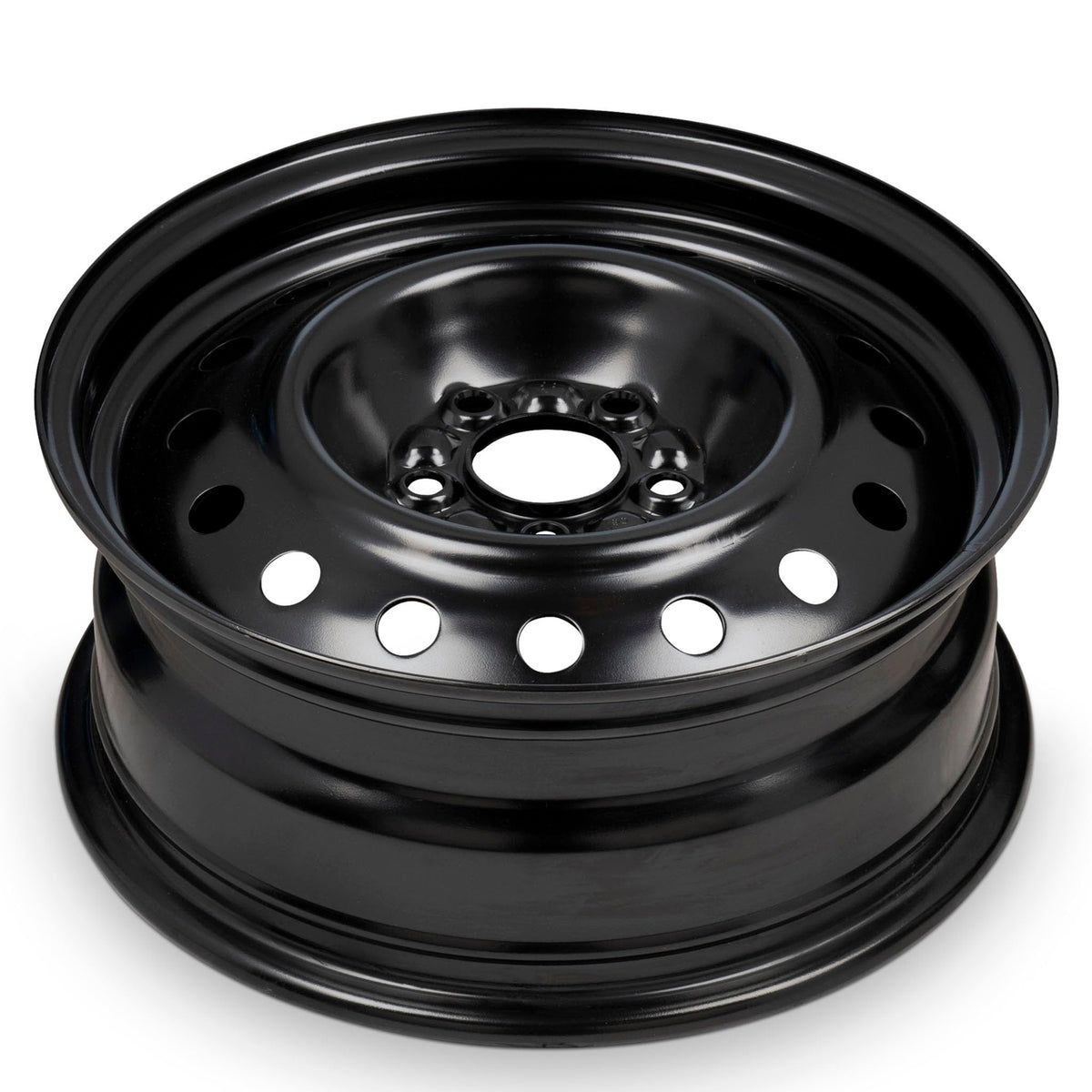 16 Inch Black Steel Rim J219