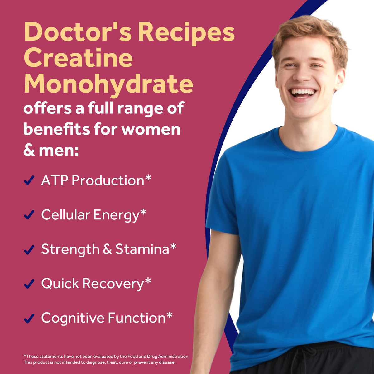 Micronized Creatine Monohydrate 3000 mg Vegan 120 Capsules F95420