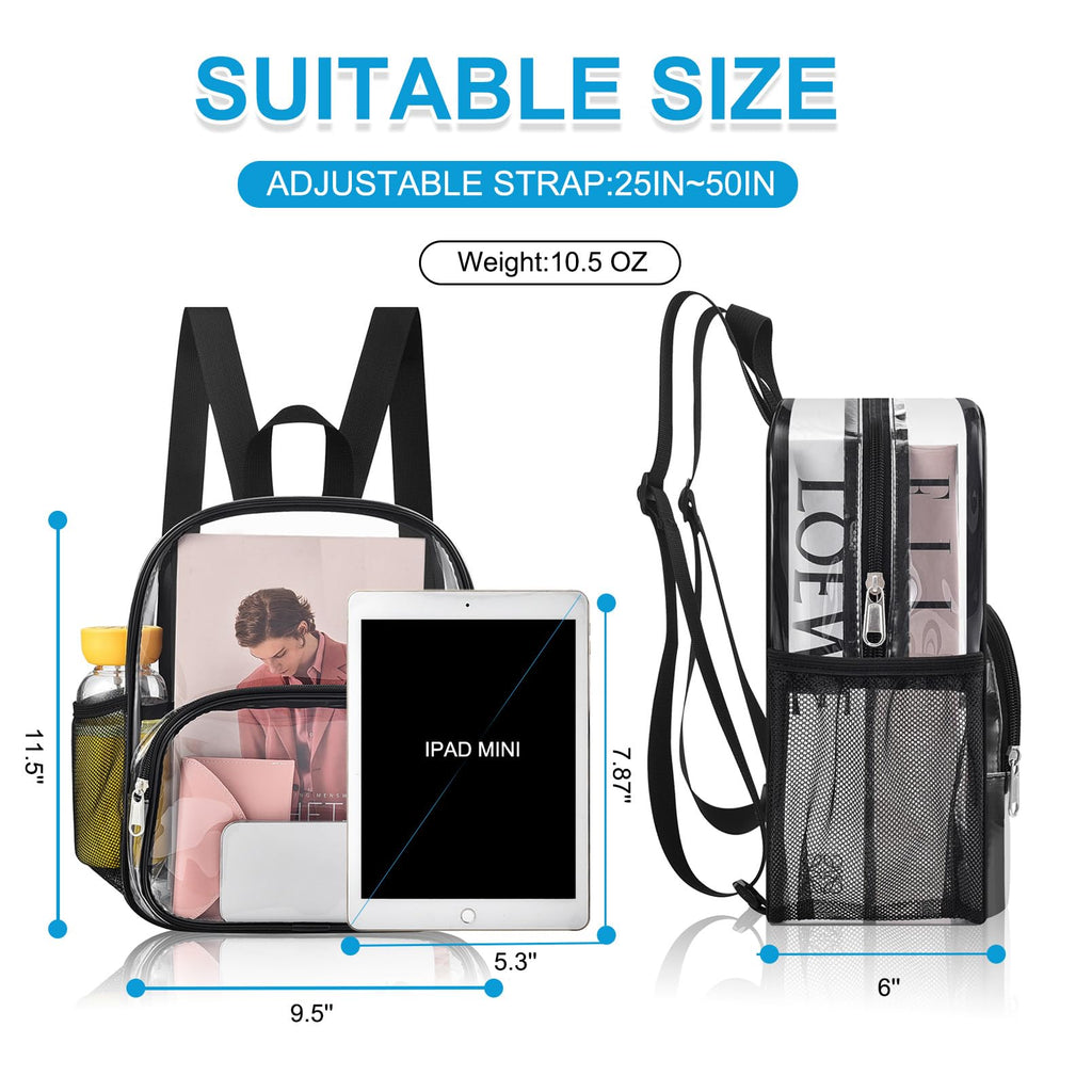 Clear Backpack V83176