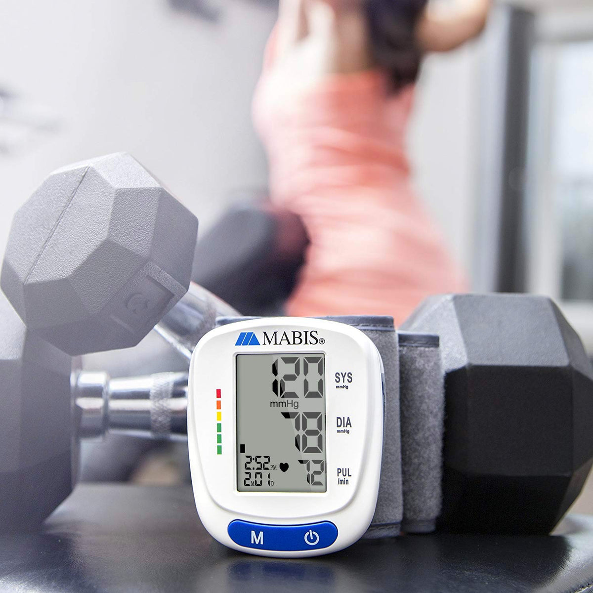 Digital Wrist Blood Pressure Monitor with Automatic Wrist Cuff V886
