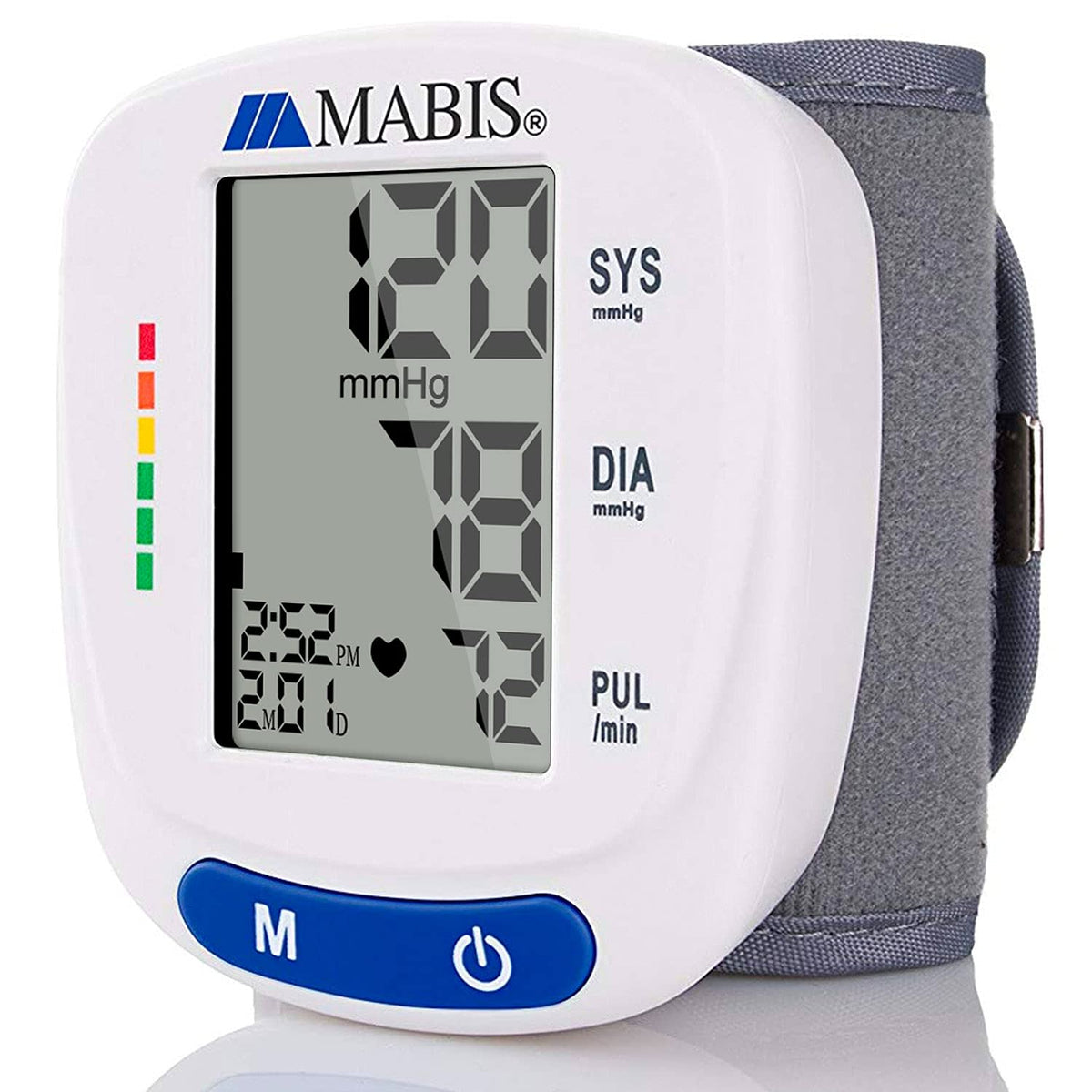 Digital Wrist Blood Pressure Monitor with Automatic Wrist Cuff V886