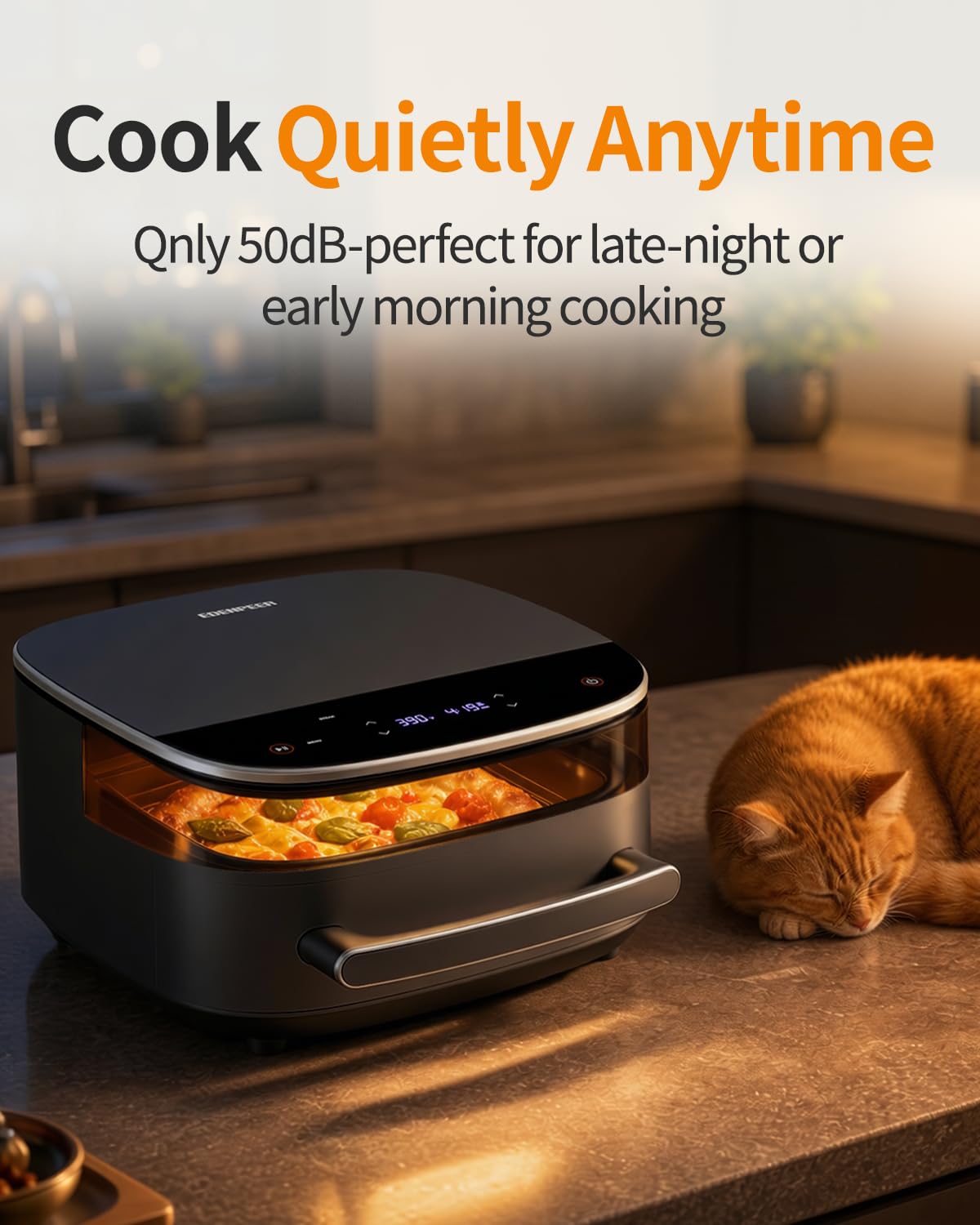 6 Quart Large Air Fryer H489