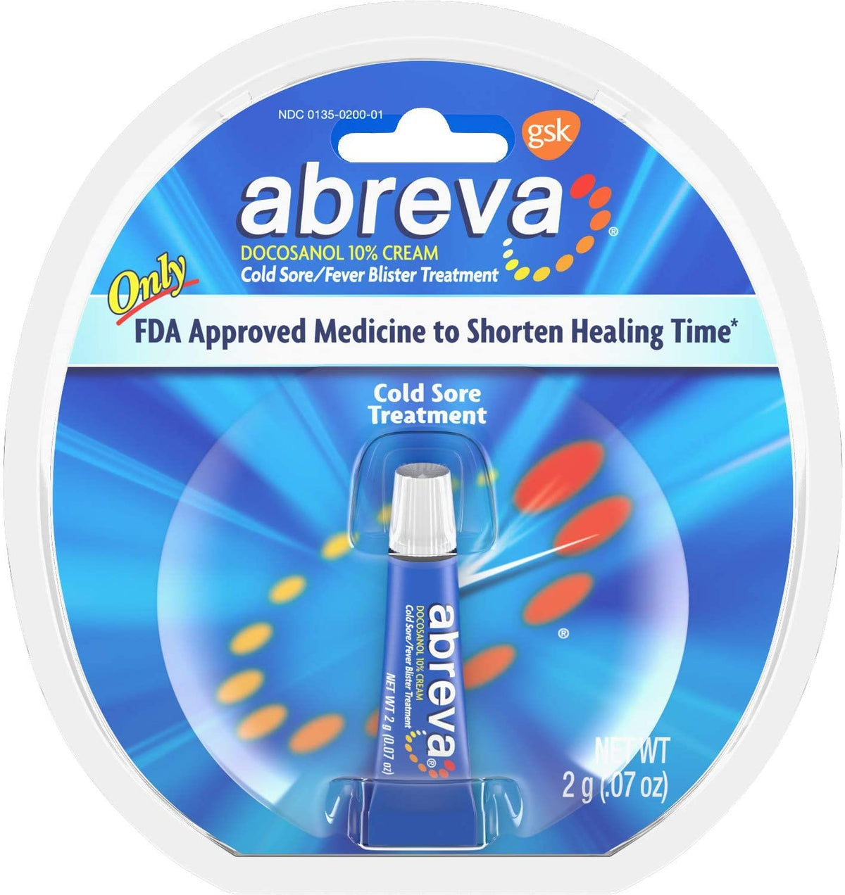 Cold Sore Treatment 0.7 Ounce G3883