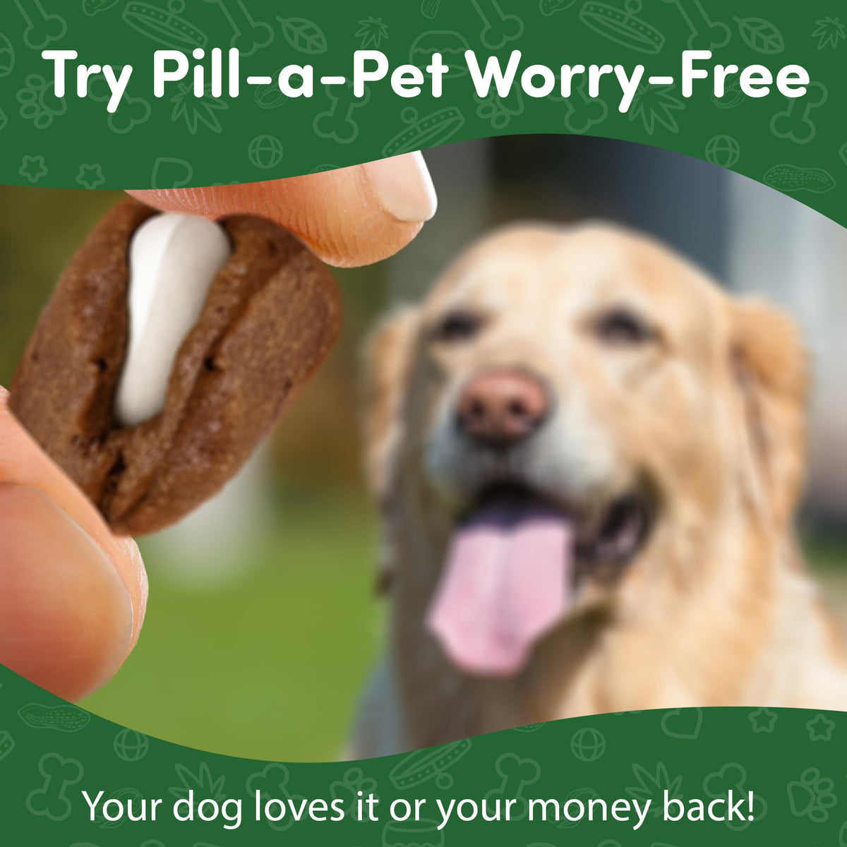 Bacon Flavor Dog Pill Wrap V2681