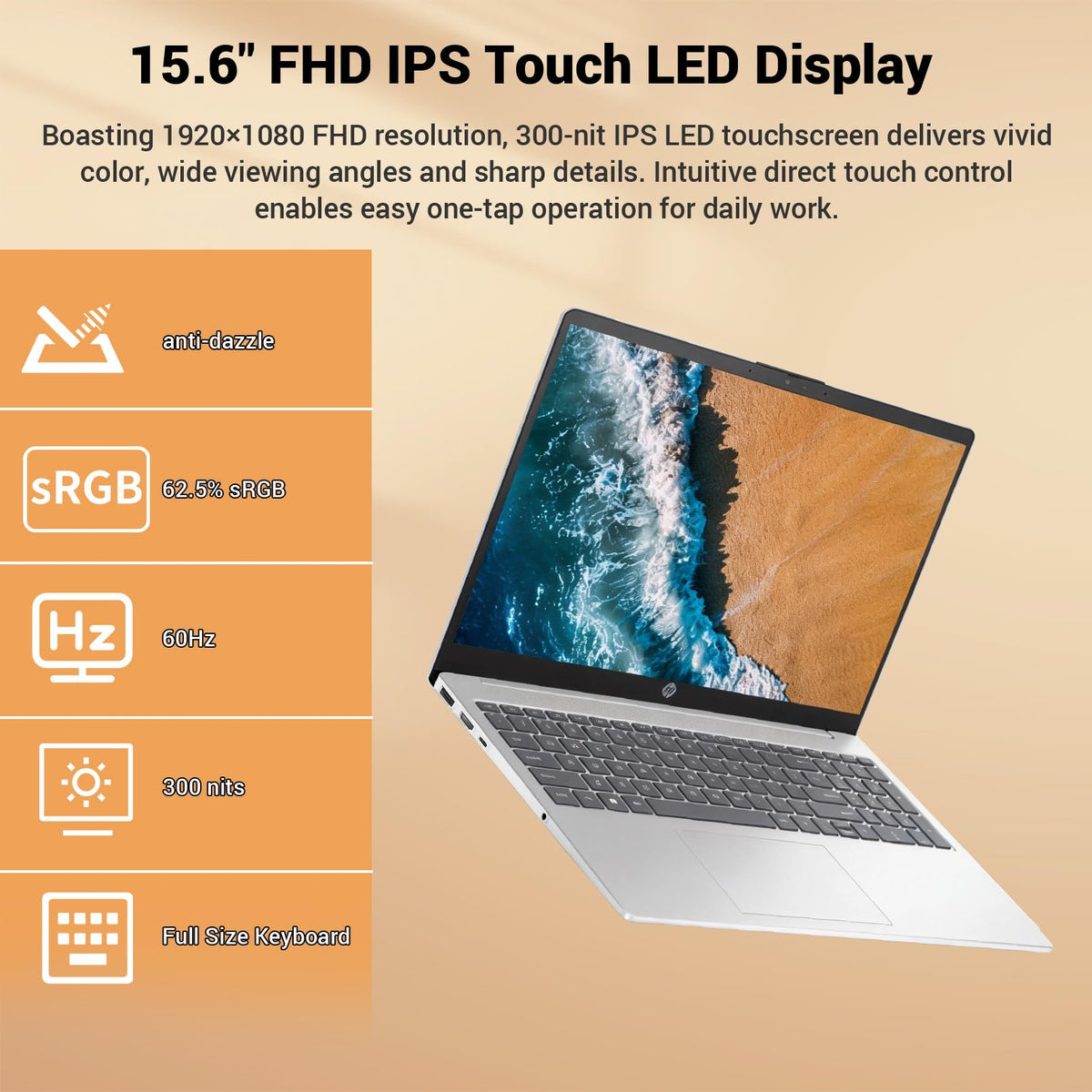 15.6" FHD Touchscreen Intel Core Ultra 5 Laptop L357