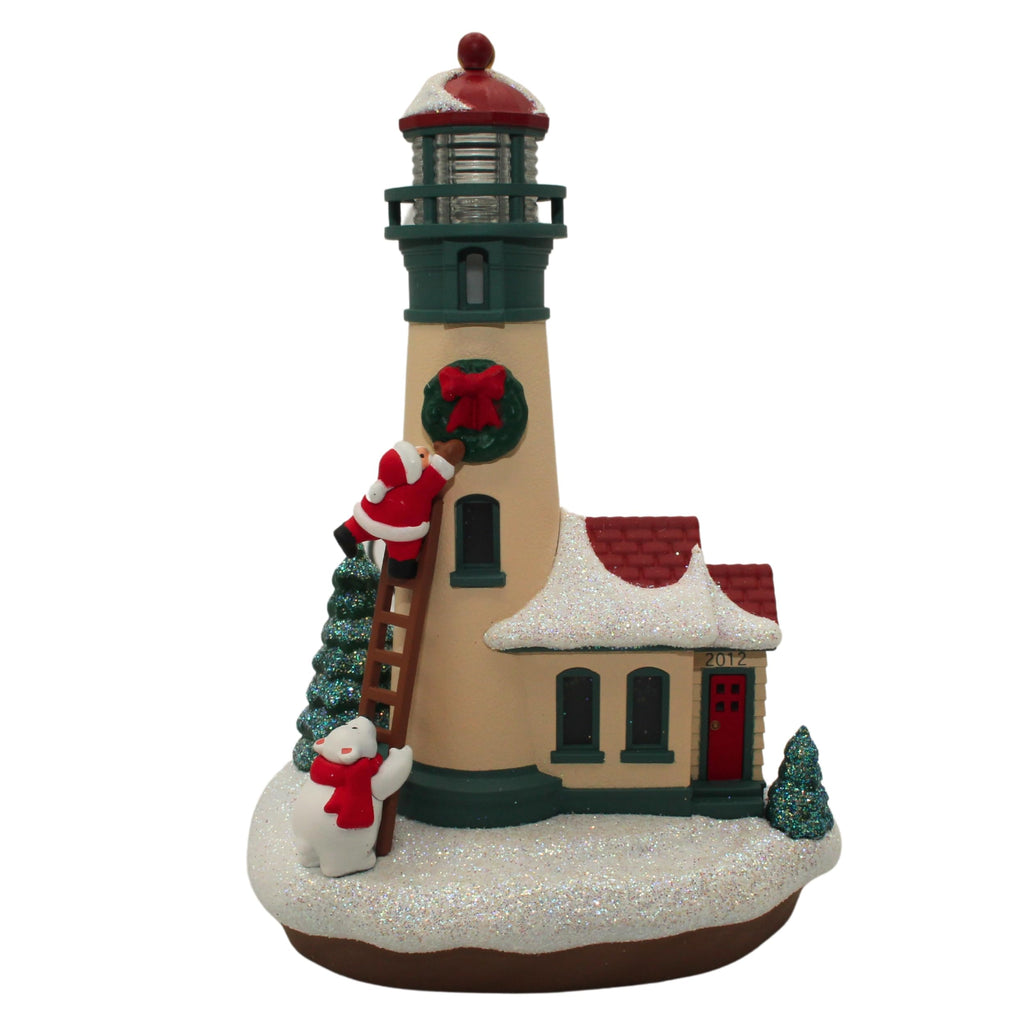 Holiday Lighthouse Ornament G939