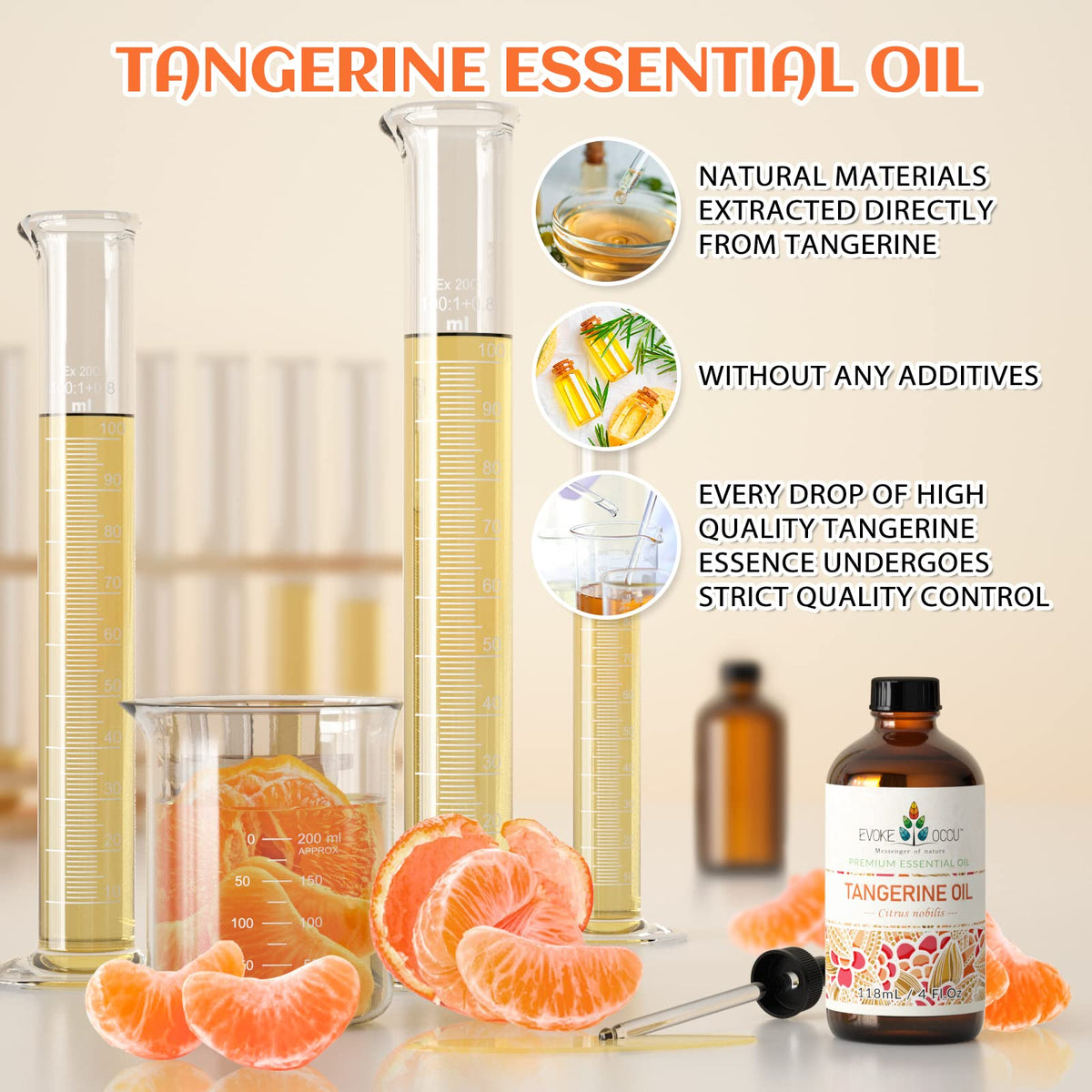 Lavender and Tangerine Essential Oil 4 Fl Oz N30615