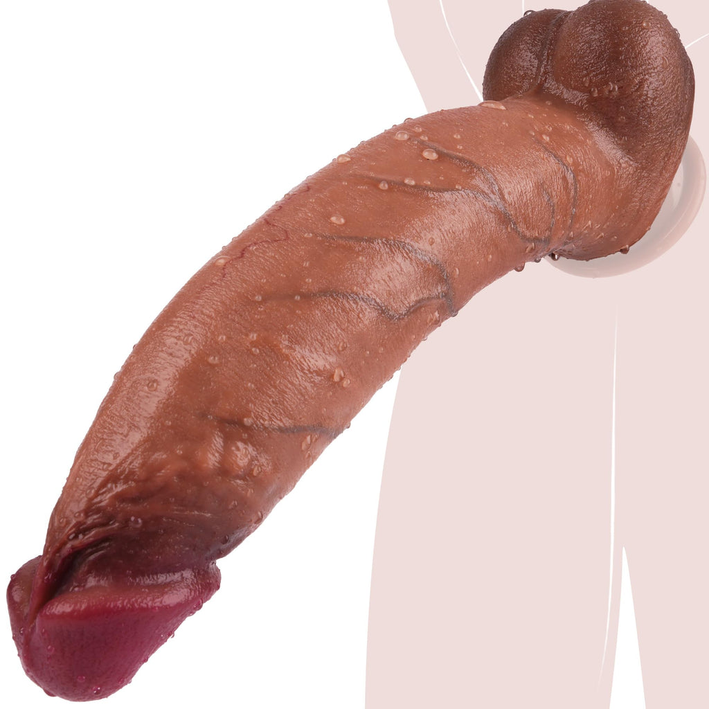 12 Inch Realistic Silicone Dildo H1510
