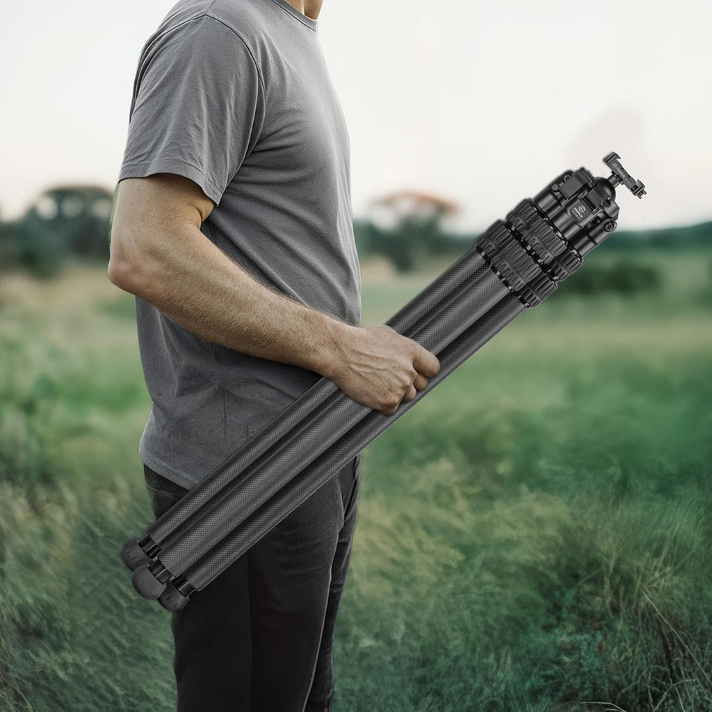 Carbon Fiber Tripod with BallHead and Quick Release Plate F1875