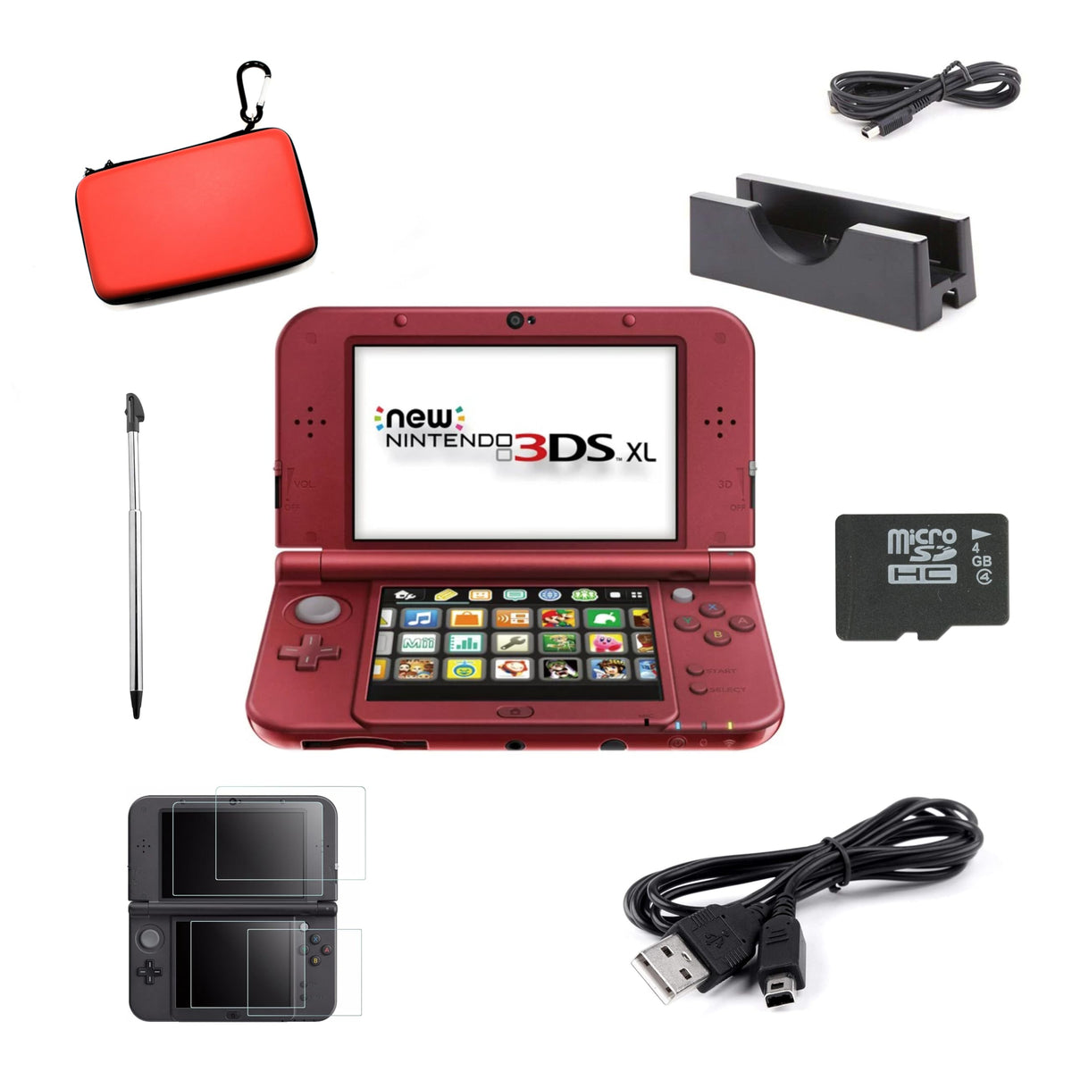 Red New 3DS XL D875145