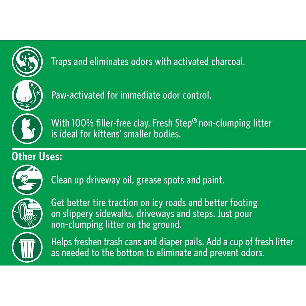 Non Clumping Cat Litter With 7-Day Odor Control, 14 lb. Bag Y969631