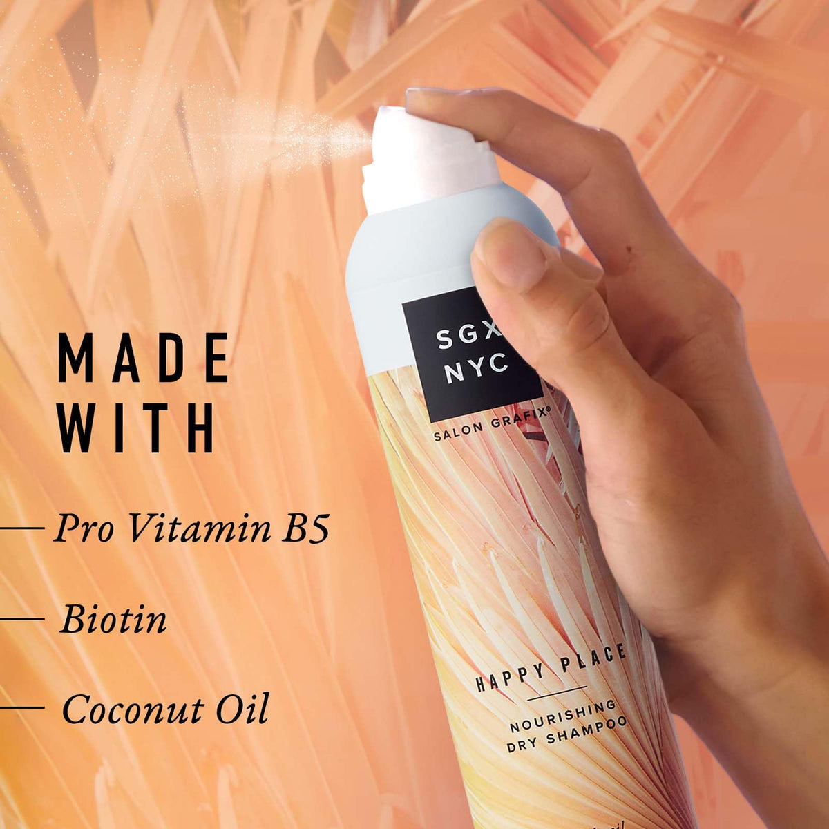 Nourishing Dry Shampoo with Pro-Vitamin B5 and Biotin 6.5 oz N49375
