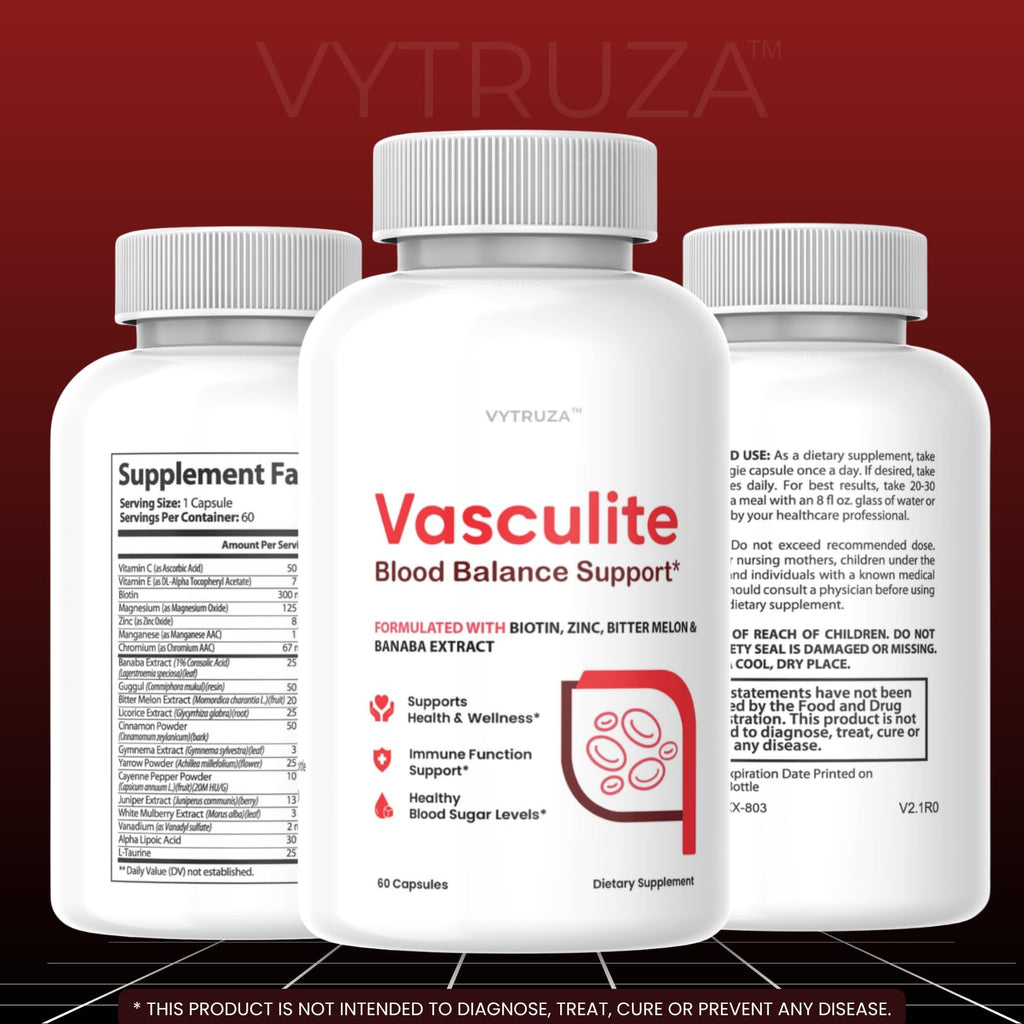 60 Capsules Blood Flow Support Supplement T876420