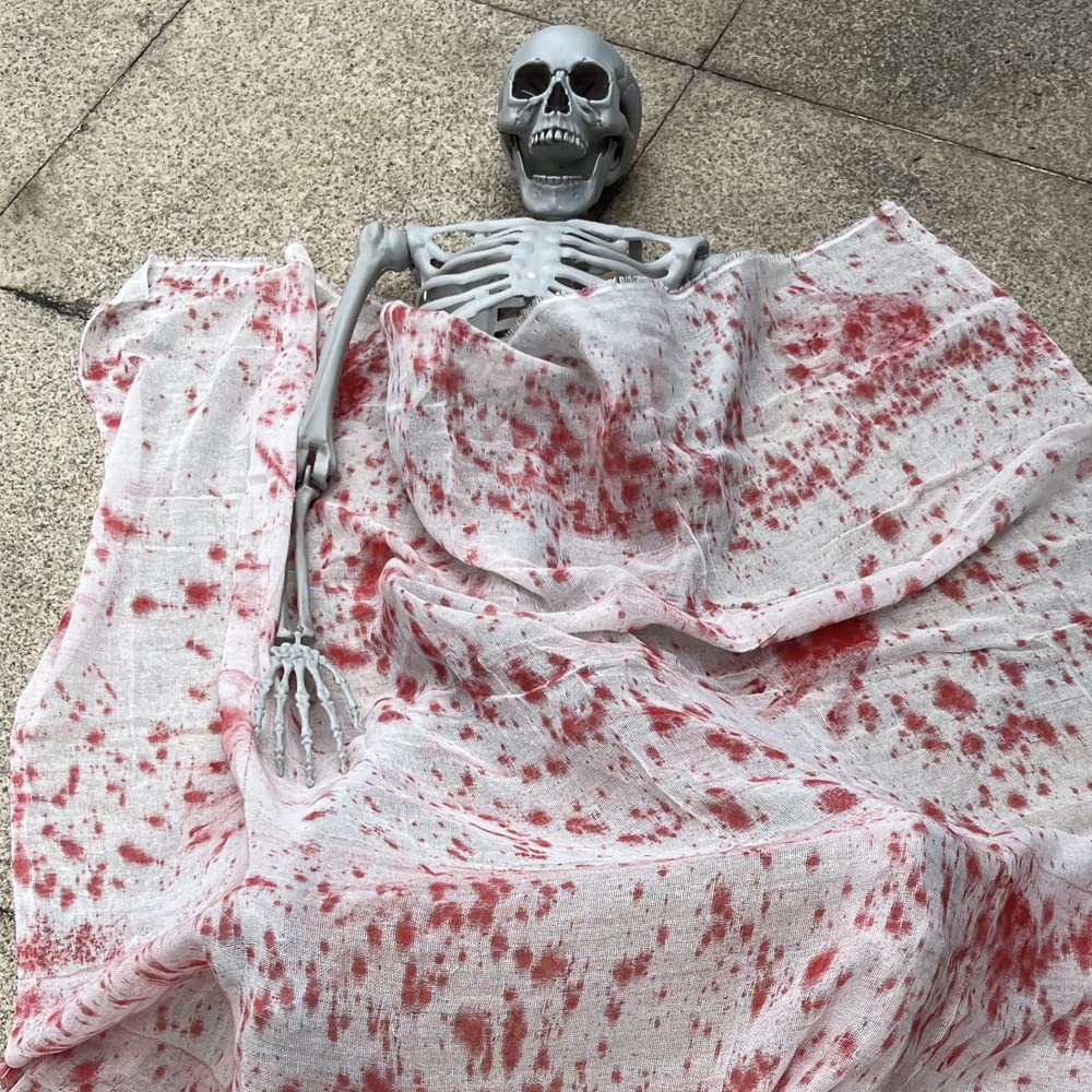 5.4Ft Life Size Skeleton with Movable Joints F92271