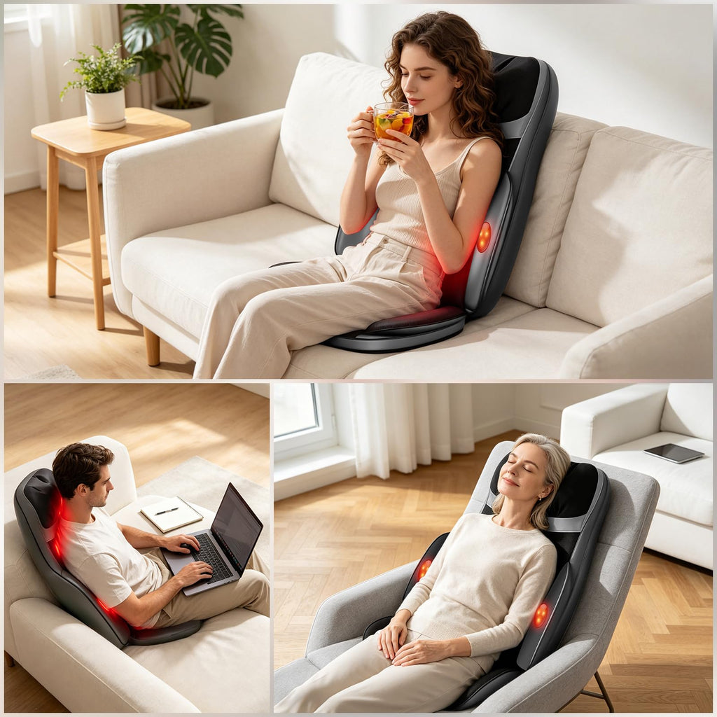 Shiatsu Neck Back Massager with Foot Massager B2605