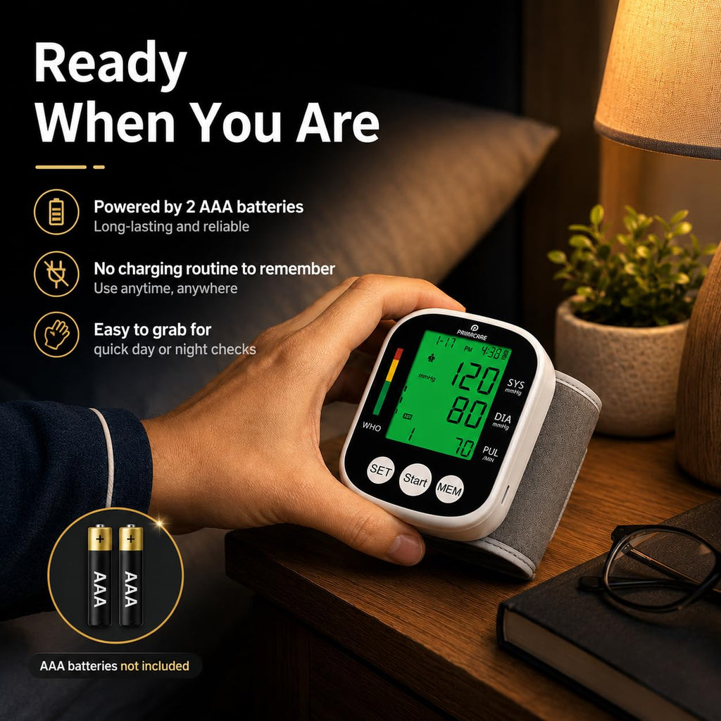 Wrist Blood Pressure Monitor X1329