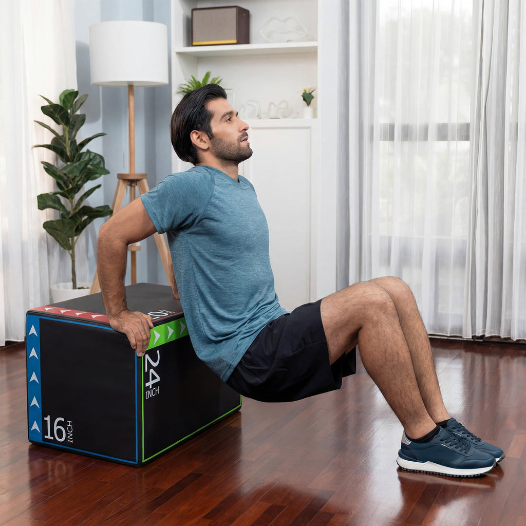 Plyometric Jump Box 3-in-1 A8166