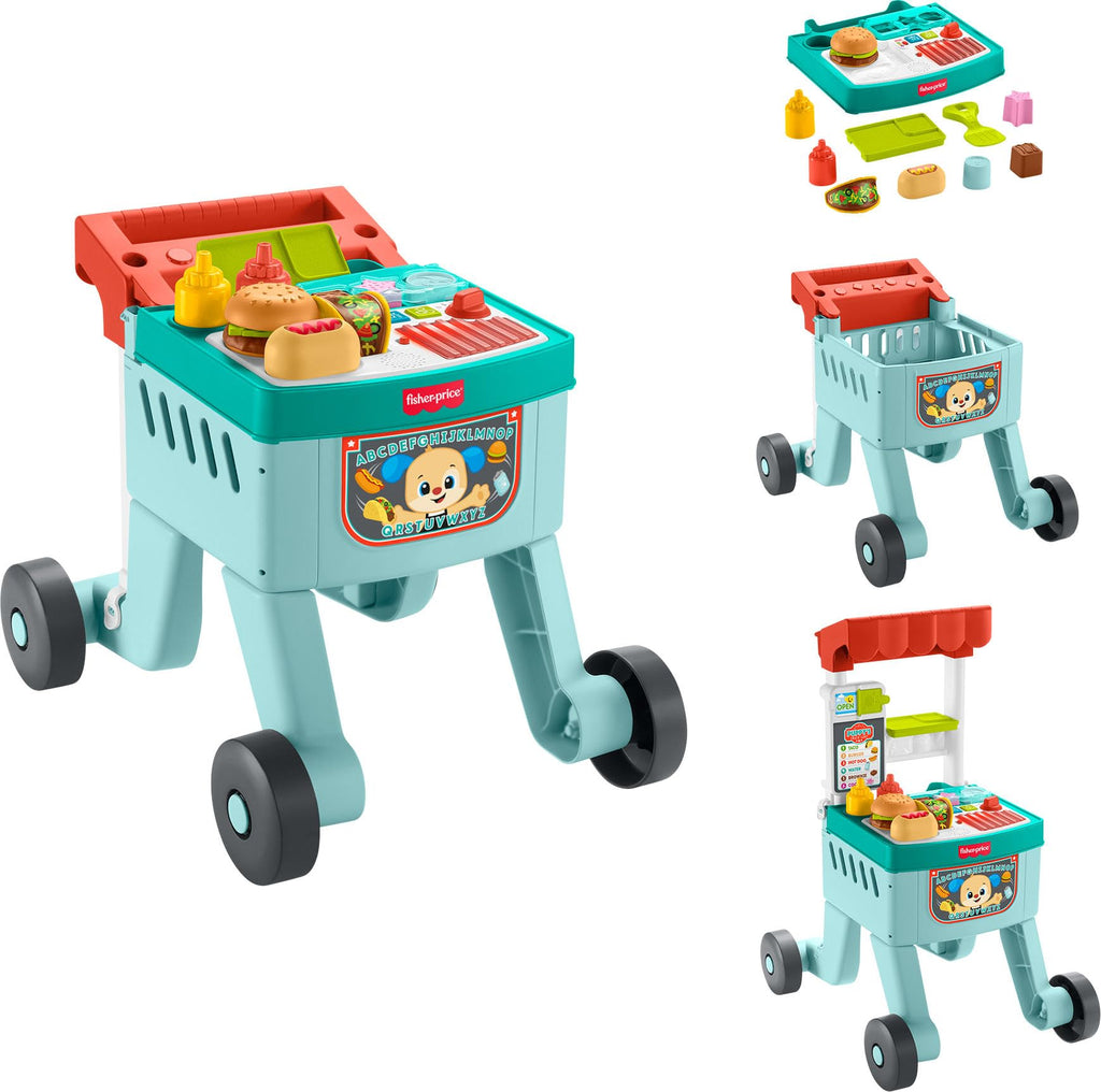 Baby Learning Toy 4-in-1 Walker with 14 Pieces Q285
