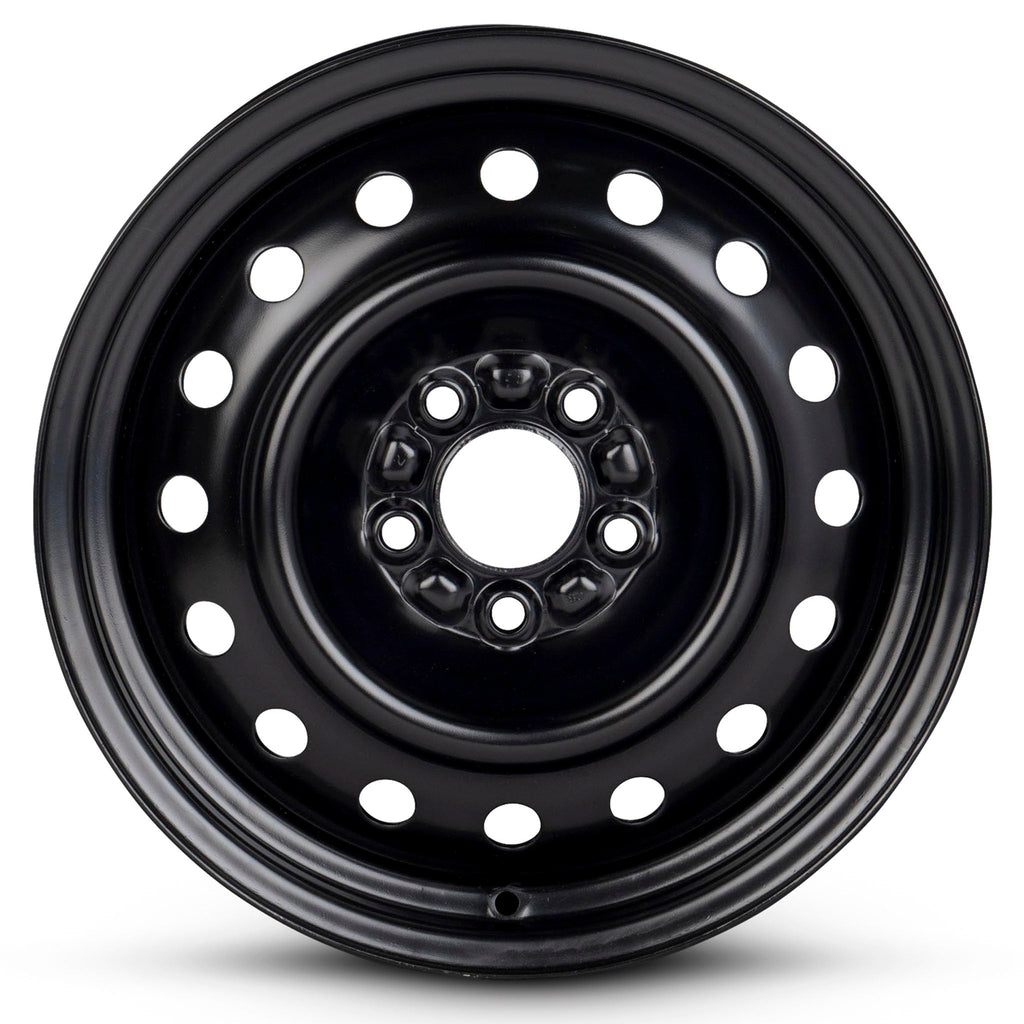 16 Inch Black Steel Rim J219