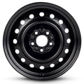 16 Inch Black Steel Rim J219