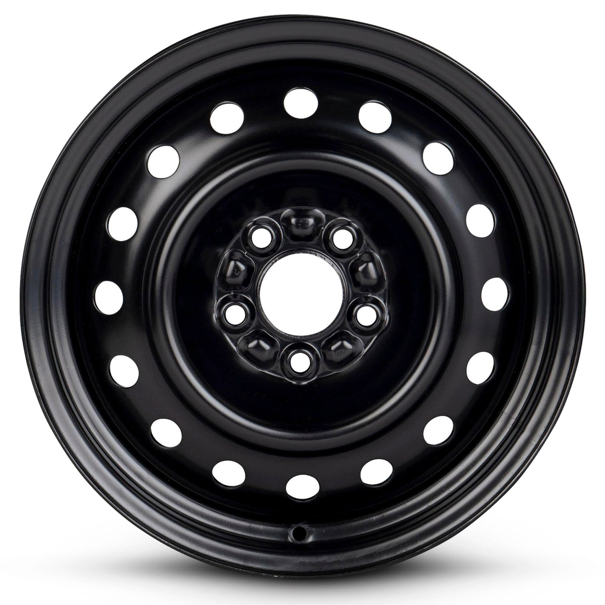 16 Inch Black Steel Rim J219